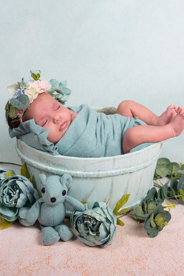 Sesión de fotos para bebés en Vilagarcía de Arousa